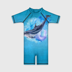 Детский купальный костюм 3D Дельфин