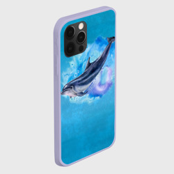 Чехол для iPhone 12 Pro Дельфин - фото 2