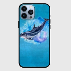 Чехол для iPhone 13 Pro Max Дельфин