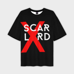 Мужская футболка oversize 3D Scarlxrd 3