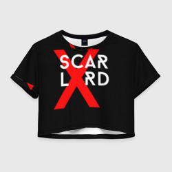 Женская футболка Crop-top 3D Scarlxrd 3