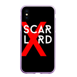 Чехол для iPhone XS Max матовый Scarlxrd 3