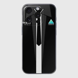 Чехол для iPhone 15 Pro силиконовый с защитой камеры Detroit RK800