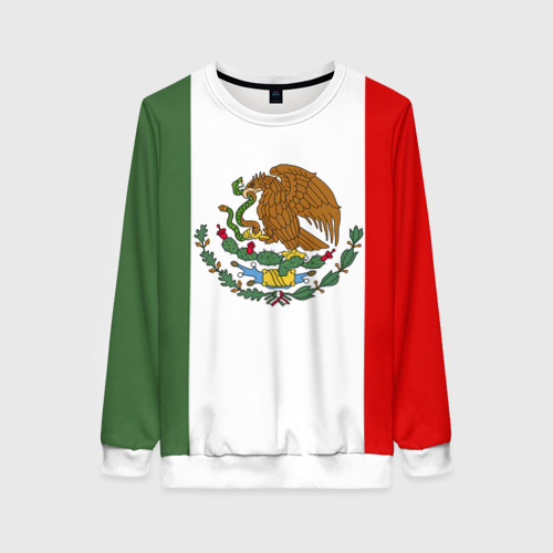 Женский свитшот 3D Мексика Чемпионат Мира, цвет 3D печать