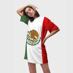 Платье-футболка 3D Мексика Чемпионат Мира - фото 2