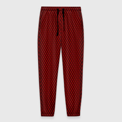 Мужские брюки 3D Красная змея