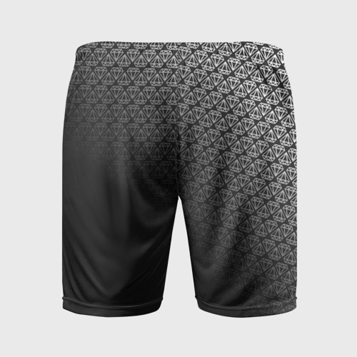 Мужские шорты спортивные RAINBOW SIX SIEGE DIAMOND , цвет 3D печать - фото 2