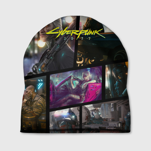 Шапка 3D CYBERPUNK 2077