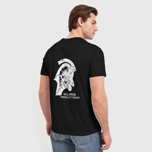 Мужская футболка 3D DEATH STRANDING (НА СПИНЕ), цвет 3D печать - фото 4