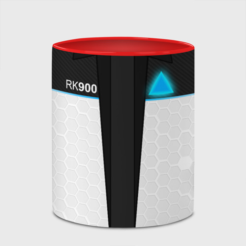 Кружка с полной запечаткой RK 900 CONNOR | РК 900 КОННОР , цвет белый + красный - фото 4
