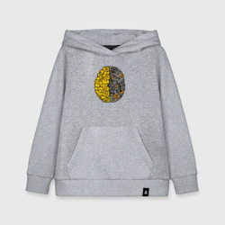 Детская толстовка хлопок Мозг
