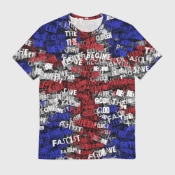 Мужская футболка 3D God Save the Queen!