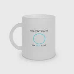 Кружка матовая стеклянная Detroit Become Human