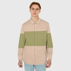 Мужская рубашка oversize 3D Свитер Тихиро - фото 2