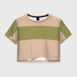 Женская футболка Crop-top 3D Свитер Тихиро
