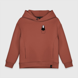 Детское худи Oversize хлопок Безликий бог в кармане