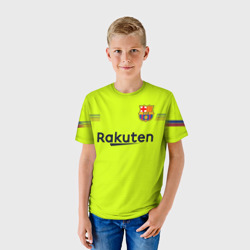 Детская футболка 3D Messi away 18-19 - фото 2