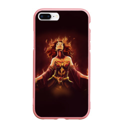 Чехол для iPhone 7Plus/8 Plus матовый Dota 2 Lina