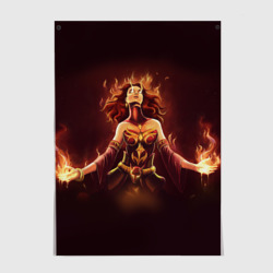 Постер Dota 2 Lina