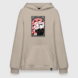 Худи SuperOversize хлопок Ким чен ын - Goodbye America!