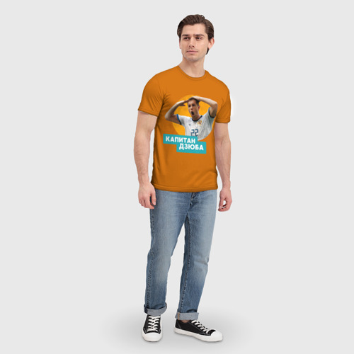 Мужская футболка 3D Артем Дзюба, цвет 3D печать - фото 5