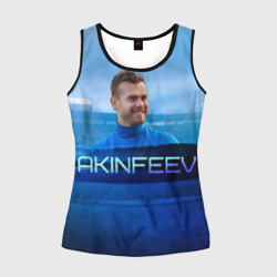 Женская майка 3D Игорь Акинфеев