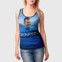 Женская майка 3D Игорь Акинфеев - фото 2