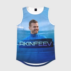Мужская спортивная майка 3D Игорь Акинфеев