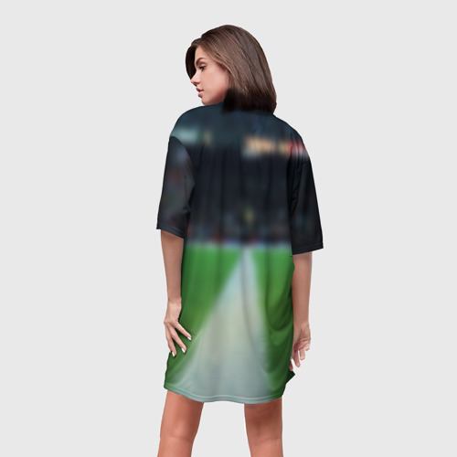Платье-футболка 3D Акинфеев Игорь, цвет 3D печать - фото 4