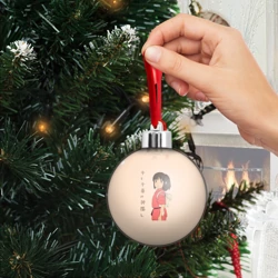 Ёлочный шар Девочка Тихиро - фото 2