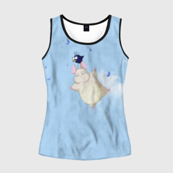 Женская майка 3D Бо летает с сусуватари