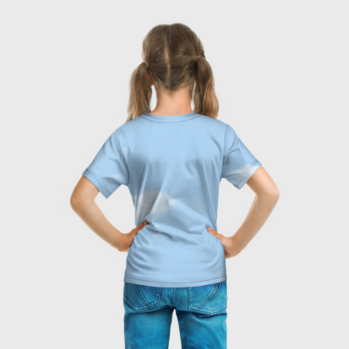 Детская футболка 3D Бо летает с сусуватари, цвет 3D печать - фото 6