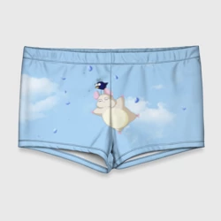 Мужские купальные плавки 3D Бо летает с сусуватари