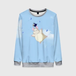 Женский свитшот 3D Бо летает с сусуватари