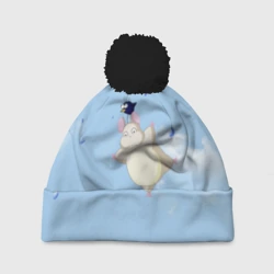 Шапка 3D c помпоном Бо летает с сусуватари