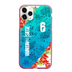 Чехол для iPhone 11 Pro Max матовый R6S sunsplash premium pack Rainbow Six Siege summer тропики