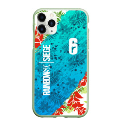 Чехол для iPhone 11 Pro Max матовый R6S sunsplash premium pack Rainbow Six Siege summer тропики