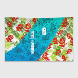 Флаг-баннер R6S sunsplash premium pack Rainbow Six Siege summer тропики