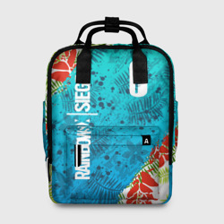 Женский рюкзак 3D R6S sunsplash premium pack Rainbow Six Siege summer тропики
