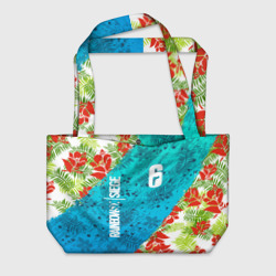Пляжная сумка 3D R6S sunsplash premium pack Rainbow Six Siege summer тропики