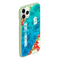 Чехол для iPhone 11 Pro Max матовый R6S sunsplash premium pack Rainbow Six Siege summer тропики - фото 2