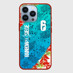 Чехол для iPhone 13 Pro R6S sunsplash premium pack Rainbow Six Siege summer тропики