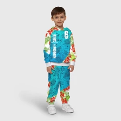 Детский костюм с толстовкой 3D R6S sunsplash premium pack Rainbow Six Siege summer тропики - фото 2