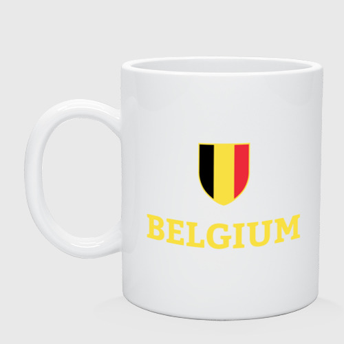 Кружка керамическая Belgium