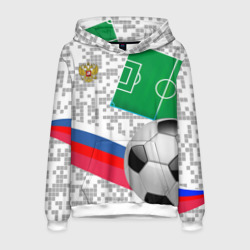 Мужская толстовка 3D Русский футбол