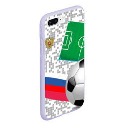 Чехол для iPhone 7Plus/8 Plus матовый Русский футбол - фото 2