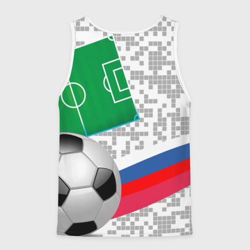 Мужская майка 3D Русский футбол, цвет 3D печать - фото 2