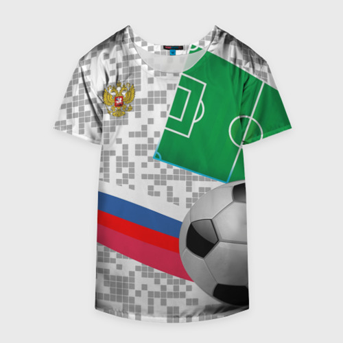 Накидка на куртку 3D Русский футбол, цвет 3D печать - фото 4