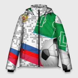 Мужская зимняя куртка 3D Русский футбол