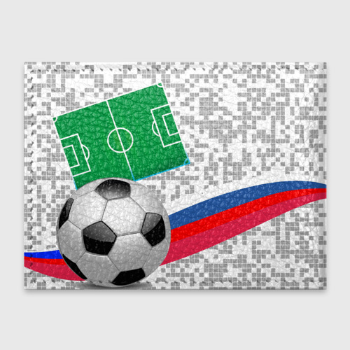 Обложка для студенческого билета Русский футбол, цвет черный - фото 2